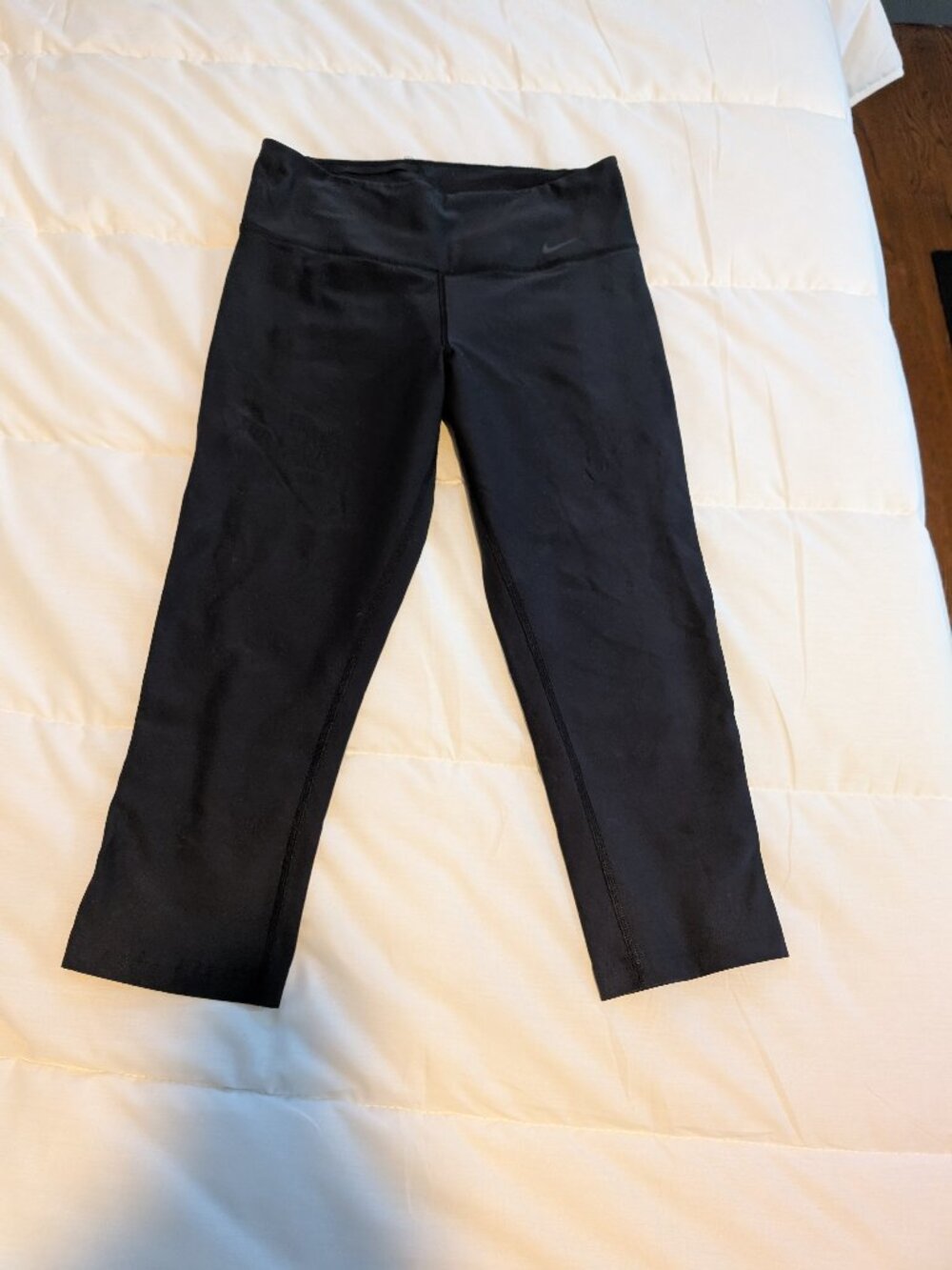 Nike Black Athletic Capris Small